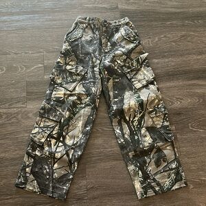 Camo cargo pants